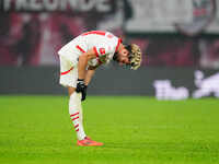 Kevin Kampl of Leipzig  with post game despair during the Bundesliga match between RB Leipzig and Borussia Mönchengladbach at Red Bull arena...