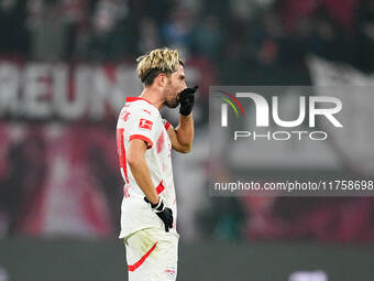 Kevin Kampl of Leipzig  with post game despair during the Bundesliga match between RB Leipzig and Borussia Mönchengladbach at Red Bull arena...