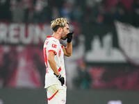 Kevin Kampl of Leipzig  with post game despair during the Bundesliga match between RB Leipzig and Borussia Mönchengladbach at Red Bull arena...