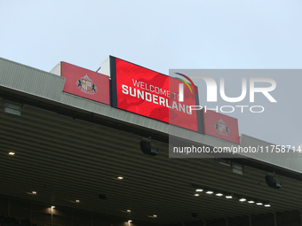 A general view of the Stadium of Light during the Sky Bet Championship match between Sunderland and Coventry City at the Stadium of Light in...