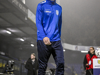 RKC midfielder Tim van der Loo plays during the match between RKC and NEC at the Mandemakers Stadium in Waalwijk, Netherlands, on November 9...