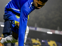 RKC forward Richonell Margaret plays during the match between RKC and NEC at the Mandemakers Stadium in Waalwijk, Netherlands, on November 9...