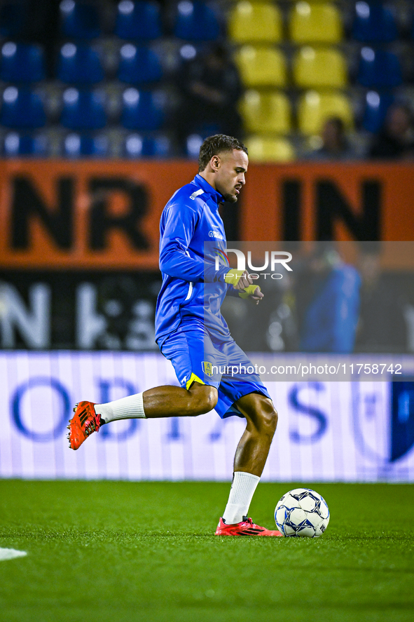 During the match RKC - NEC at the Mandemakers Stadium for the 2024-2025 season in Waalwijk, Netherlands, on November 9, 2024. 