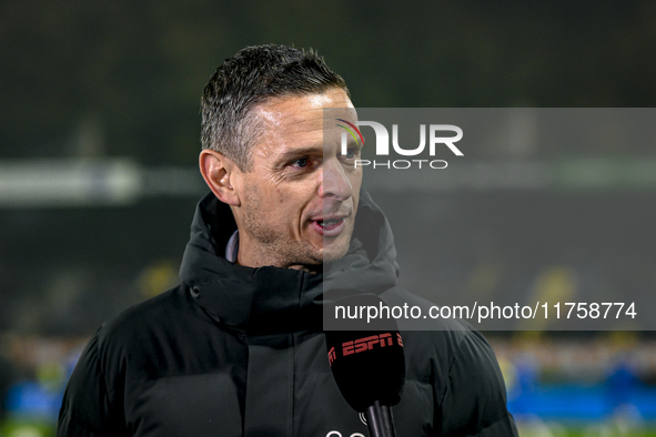 NEC trainer Rogier Meijer is present during the match between RKC and NEC at the Mandemakers Stadium in Waalwijk, Netherlands, on November 9...