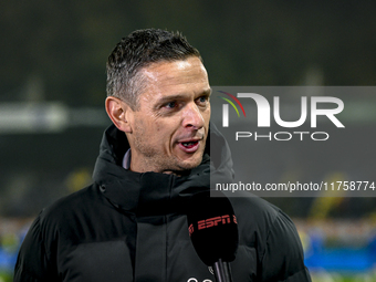 NEC trainer Rogier Meijer is present during the match between RKC and NEC at the Mandemakers Stadium in Waalwijk, Netherlands, on November 9...