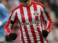 Patrick Roberts plays during the Sky Bet Championship match between Sunderland and Coventry City at the Stadium Of Light in Sunderland, Engl...