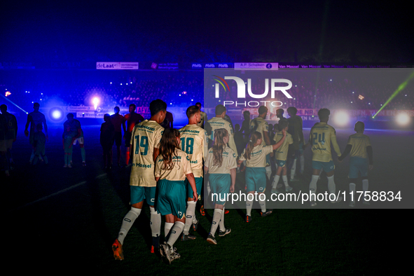 During the match RKC - NEC at the Mandemakers Stadium for the 2024-2025 season in Waalwijk, Netherlands, on November 9, 2024. 