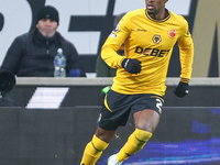 Nelson Semedo of Wolves participates in the Premier League match between Wolverhampton Wanderers and Southampton at Molineux in Wolverhampto...