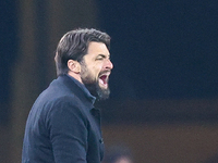 Russell Martin manages Southampton during the Premier League match between Wolverhampton Wanderers and Southampton at Molineux in Wolverhamp...