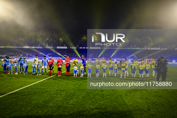 During the match RKC - NEC at the Mandemakers Stadium for the 2024-2025 season in Waalwijk, Netherlands, on November 9, 2024. 