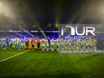 During the match RKC - NEC at the Mandemakers Stadium for the 2024-2025 season in Waalwijk, Netherlands, on November 9, 2024. (