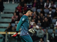 Alen Sherri (#71 Cagliari Calcio) participates in the Serie A TIM match between Cagliari Calcio and AC Milan in Italy on November 9, 2024. (