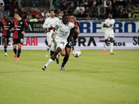 Youssouf Fofana of AC Milan participates in the Serie A TIM match between Cagliari Calcio and AC Milan in Italy on November 9, 2024. (