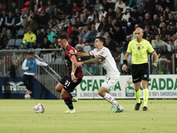 Roberto Piccoli (#91 Cagliari Calcio) participates in the Serie A TIM match between Cagliari Calcio and AC Milan in Italy on November 9, 202...