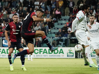 During the Serie A TIM match between Cagliari Calcio and AC Milan in Italy on November 9, 2024, (