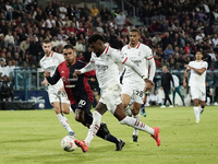 During the Serie A TIM match between Cagliari Calcio and AC Milan in Italy, on November 9, 2024. (