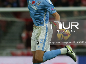 Bobby Thomas of Coventry City takes a ball under control during the Sky Bet Championship match between Sunderland and Coventry City at the S...