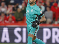 Mackay of CD Eldense participates in the LaLiga Hypermotion match between Granada CF and CD Eldense at Nuevo Los Carmenes Stadium in Granada...