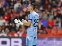 Diego Marino of Granada CF participates in the LaLiga Hypermotion match between Granada CF and CD Eldense at Nuevo Los Carmenes Stadium in G...