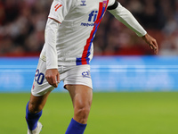 Ivan Chapela of CD Eldense plays during the LaLiga Hypermotion match between Granada CF and CD Eldense at Nuevo Los Carmenes Stadium in Gran...