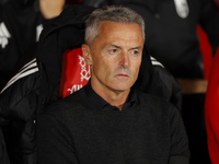 Fran Escriba, manager of Granada CF, is present during the LaLiga Hypermotion match between Granada CF and CD Eldense at Nuevo Los Carmenes...