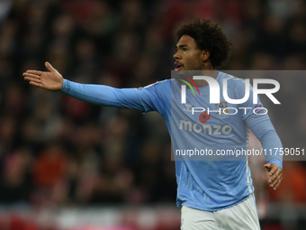 Milan van Ewijk of Coventry City appeals during the Sky Bet Championship match between Sunderland and Coventry City at the Stadium Of Light...