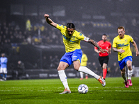 RKC forward Oskar Zawada plays during the match between RKC and NEC at the Mandemakers Stadium in Waalwijk, Netherlands, on November 9, 2024...