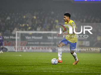 RKC forward Richonell Margaret plays during the match between RKC and NEC at the Mandemakers Stadium in Waalwijk, Netherlands, on November 9...