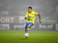 RKC forward Richonell Margaret plays during the match between RKC and NEC at the Mandemakers Stadium in Waalwijk, Netherlands, on November 9...