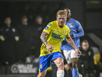 RKC midfielder Richard van der Venne plays during the match between RKC and NEC at the Mandemakers Stadium in Waalwijk, Netherlands, on Nove...