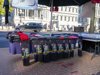 ''Trump Won'' t-shirts are now on sale with street vendors outside the White House in Washington, D.C., United States, on November 9, 2024....