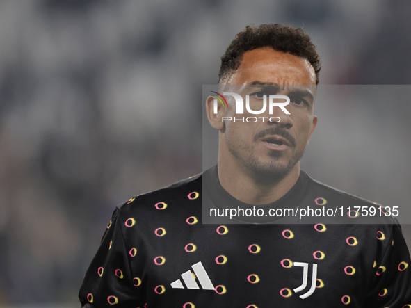 Danilo participates in the Serie A 2024-2025 match between Juventus and Torino in Turin, Italy, on November 9, 2024. 