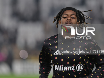 Samuel Tshifunda Mbangula participates in the Serie A 2024-2025 match between Juventus and Torino in Turin, Italy, on November 9, 2024. (