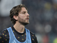 Manuel Locatelli participates in the Serie A 2024-2025 match between Juventus and Torino in Turin, Italy, on November 9, 2024. (