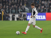 Nicolo Savona participates in the Serie A 2024-2025 match between Juventus and Torino in Turin, Italy, on November 9, 2024. (