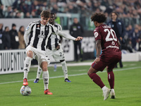 Nicolo Savona participates in the Serie A 2024-2025 match between Juventus and Torino in Turin, Italy, on November 9, 2024. (