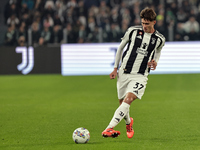 Nicolo Savona participates in the Serie A 2024-2025 match between Juventus and Torino in Turin, Italy, on November 9, 2024. (