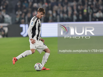 Nicolo Savona participates in the Serie A 2024-2025 match between Juventus and Torino in Turin, Italy, on November 9, 2024. (