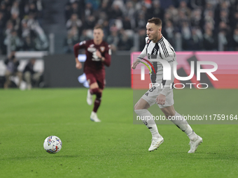 Teun Koopmeiners participates in the Serie A 2024-2025 match between Juventus and Torino in Turin, Italy, on November 9, 2024 (