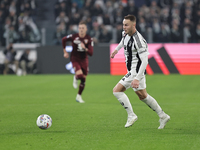 Teun Koopmeiners participates in the Serie A 2024-2025 match between Juventus and Torino in Turin, Italy, on November 9, 2024 (