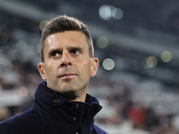 Thiago Motta participates in the Serie A 2024-2025 match between Juventus and Torino in Turin, Italy, on November 9, 2024. (