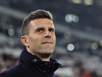 Thiago Motta participates in the Serie A 2024-2025 match between Juventus and Torino in Turin, Italy, on November 9, 2024. (