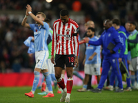 Wilson Isidor of Sunderland shows dejection during the Sky Bet Championship match between Sunderland and Coventry City at the Stadium Of Lig...