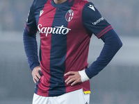 Santiago Castro of Bologna FC looks on during the UEFA Champions League 2024/25 League Phase MD4 match between Bologna FC and AS Monaco at S...