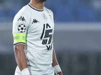 Thilo Kehrer of AS Monaco looks on during the UEFA Champions League 2024/25 League Phase MD4 match between Bologna FC and AS Monaco at Stadi...