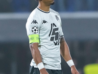 Thilo Kehrer of AS Monaco reacts during the UEFA Champions League 2024/25 League Phase MD4 match between Bologna FC and AS Monaco at Stadio...