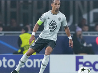 Thilo Kehrer of AS Monaco during the UEFA Champions League 2024/25 League Phase MD4 match between Bologna FC and AS Monaco at Stadio Renato...