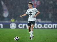 Aleksandr Golovin of AS Monaco during the UEFA Champions League 2024/25 League Phase MD4 match between Bologna FC and AS Monaco at Stadio Re...