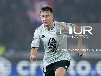 Aleksandr Golovin of AS Monaco during the UEFA Champions League 2024/25 League Phase MD4 match between Bologna FC and AS Monaco at Stadio Re...