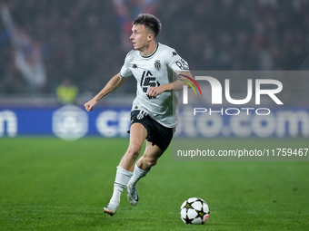 Aleksandr Golovin of AS Monaco during the UEFA Champions League 2024/25 League Phase MD4 match between Bologna FC and AS Monaco at Stadio Re...